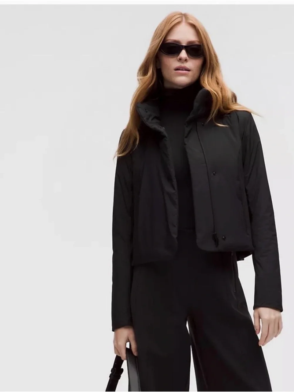 Lululemon Women's Black Insulated Sleek City Jacket